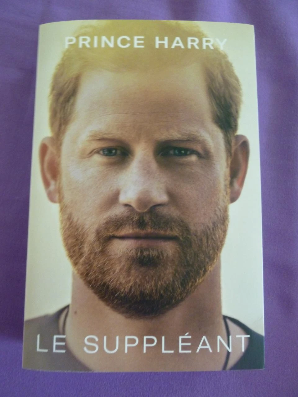 Le suppléant Prince Harry